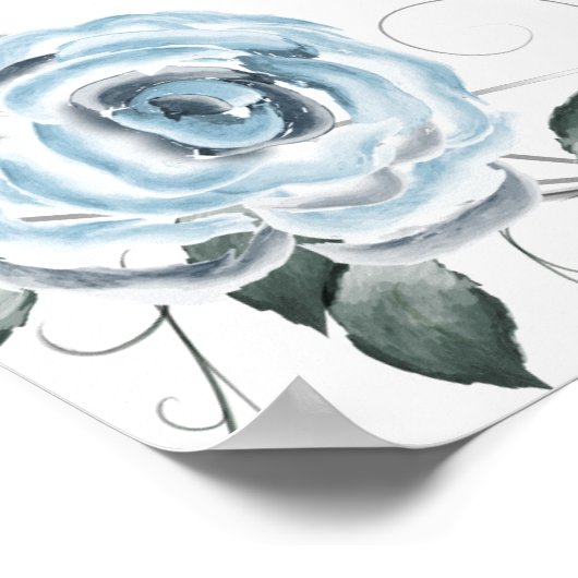 In der Liebe Erinnerung Gedächtnis Gedächtniszeich Poster (Ecke)