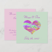 In der Liebe fließen Save The Date (Vorne/Hinten)
