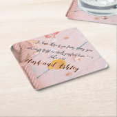 "In der Liebe gibt es keine Angst. Darf man immer  Untersetzer (angewinkelt)