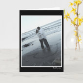 In der Liebe… Karte (Gelbe Blume)