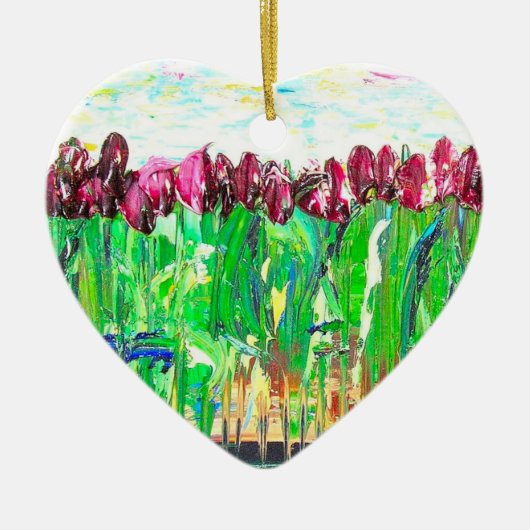 In der Liebe Keramikornament (Vorne)