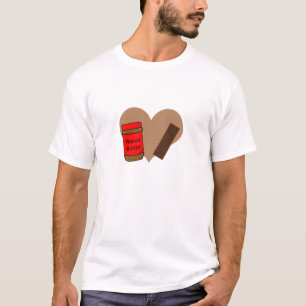 In der Liebe mit Erdnussbutter und Schokolade T-Shirt