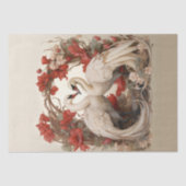 In der Liebe Romantisches Bohemisches Handwerk Vin Seidenpapier (Vorderseite)