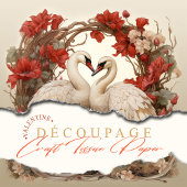 In der Liebe Romantisches Bohemisches Handwerk Vin Seidenpapier