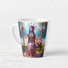 In der Liebe umhüllt: Ein herzerwärmender Cup Milchtasse