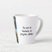 In der Liebe umhüllt: Ein herzerwärmender Cup Milchtasse (Rechte Ecke)