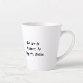 In der Liebe umhüllt: Ein herzerwärmender Cup Milchtasse (Rechts)