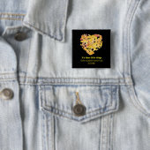 In der Liebe Zitat: Es ist diese kleinen Dinge ... Button (Beispiel)