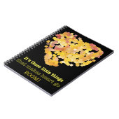 In der Liebe Zitat: Es ist diese kleinen Dinge ... Notizblock (Linke Seite)