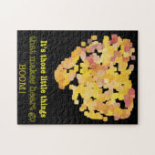 In der Liebe Zitat: Es ist diese kleinen Dinge ... Puzzle (Horizontal)