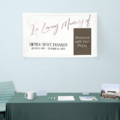 In der Liebe zum Gedächtnis der Rose Gold auf dem  Banner (Messeveranstaltung)