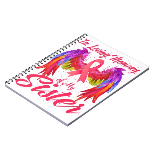 In der Liebe zum Gedächtnis meiner Schwester Flüge Notizblock (Linke Seite)