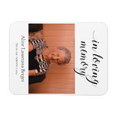 In der Liebe zum Gedächtnis mit der Ankündigung de Magnet (Horizontal)