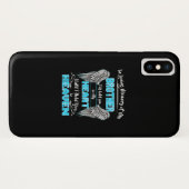 In der liebenden Erinnerung an meinen Bruder werde Case-Mate iPhone Hülle (Rückseite (Horizontal))