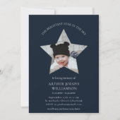 in der liebenden Erinnerung hellsten Stern Kind Be Einladung (Vorderseite)