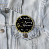 In der liebenden Erinnerungstod-Jubiläumstochter Button (Beispiel)