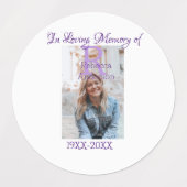 In der liebevollen Erinnerung an den Speicher-Keep Etiketten (Design 2)