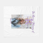 In der liebevollen Erinnerung an den Speicher-Keep Fleecedecke (Vorderseite (Horizontal))