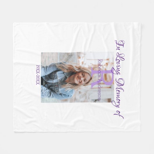 In der liebevollen Erinnerung an den Speicher-Keep Fleecedecke (Vorderseite (Horizontal))