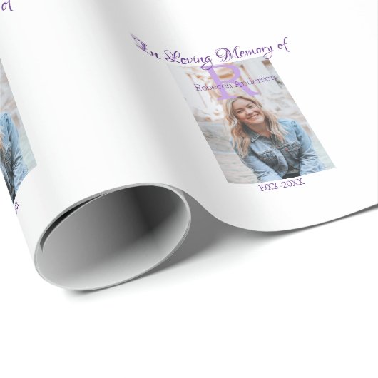 In der liebevollen Erinnerung an den Speicher-Keep Geschenkpapier (Rolleneckpunkt)