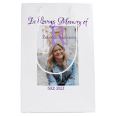 In der liebevollen Erinnerung an den Speicher-Keep Mittlere Geschenktüte (Vorderseite)