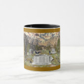 In der Linie der Aufgaben-Kaffee-Tasse Tasse (Zentrum)