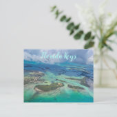 In der Luft oben Key West Florida Postkarte (Stehend Vorderseite)