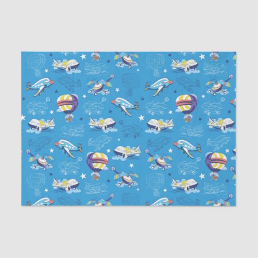 In der Luft Seidenpapier (Vorderseite)