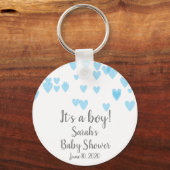 In der Luft verstreute Herzen Schlüsselanhänger (Vorderseite)