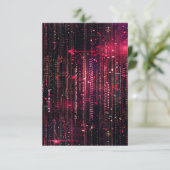 In der Matrix Dankeskarte (Stehend Vorderseite)