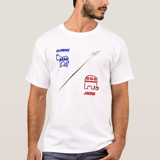In der Mitte stecken T-Shirt (Vorderseite)