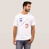 In der Mitte stecken T-Shirt (Vorne ganz)
