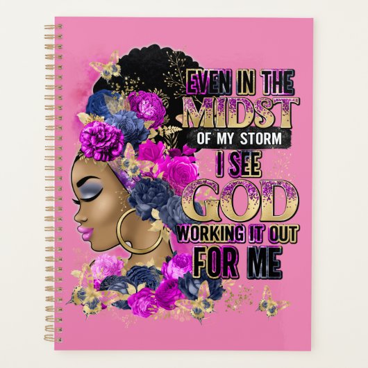 In der mittleren Königin schwarz Melanin Frau Brow Planer (Vorderseite)