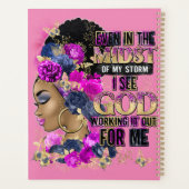 In der mittleren Königin schwarz Melanin Frau Brow Planer (Rückseite)