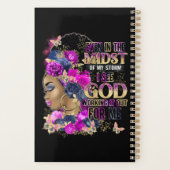 In der mittleren Königin schwarz Melanin Frau Brow Planer (Rückseite)