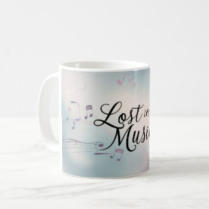 In der Musik verloren Kaffeetasse