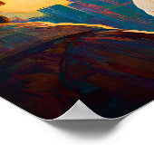 In der Nacht mit Christus: Heiliger Nicodemus Poster (Ecke)