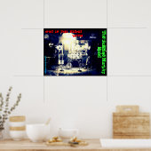 In der Nacht Poster (Küche)