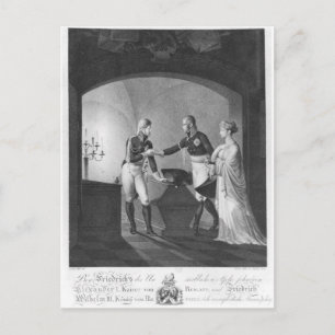 In der Nähe der Asche von Friederick II Postkarte