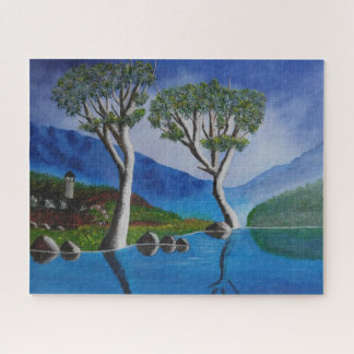 In der Nähe des DMZ Korea River Lookout Tower Puzzle