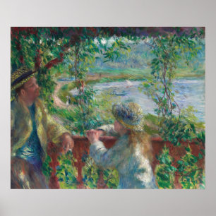 In der Nähe des Sees (1879) Pierre-Auguste Renoir Poster