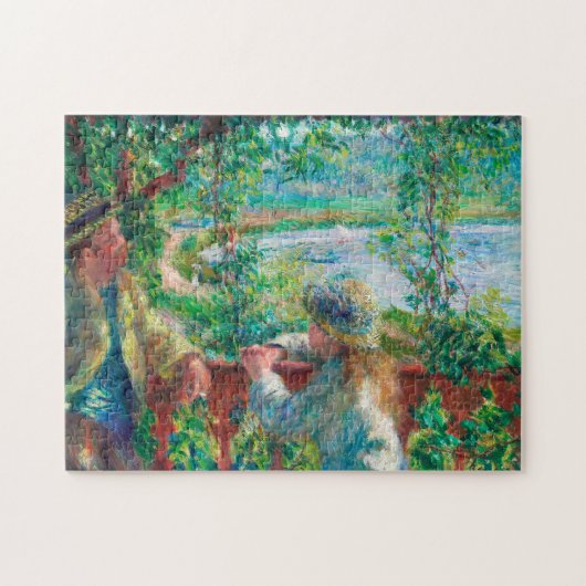 In der Nähe des Sees von Renoir Impressionist Male Puzzle (Horizontal)