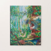 In der Nähe des Sees von Renoir Impressionist Male Puzzle (Vertikal)