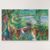 In der Nähe des Sees von Renoir Impressionist Male Puzzle (Horizontal)