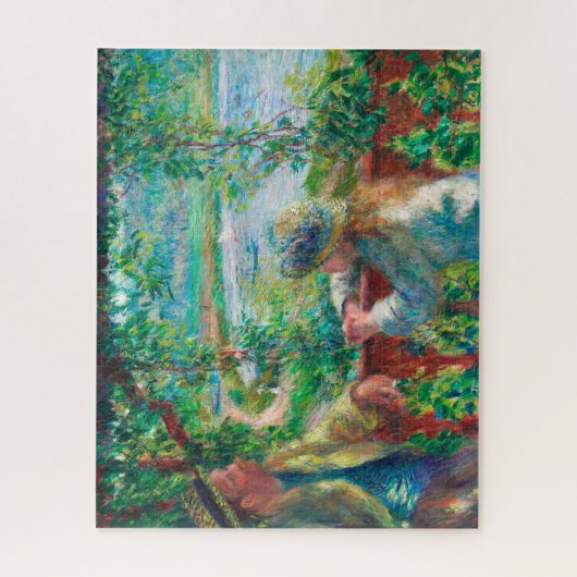In der Nähe des Sees von Renoir Impressionist Male Puzzle (Vertikal)