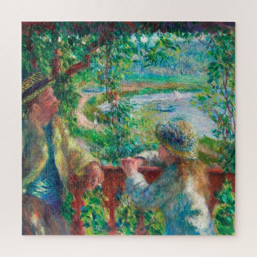 In der Nähe des Sees von Renoir Impressionist Male Puzzle (Vertikal)