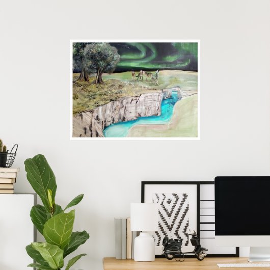 In der Nähe Poster (Heimbüro)