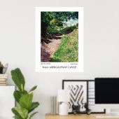 In der Nähe von Abergavenny Castle Prinz oder Post Poster (Heimbüro)