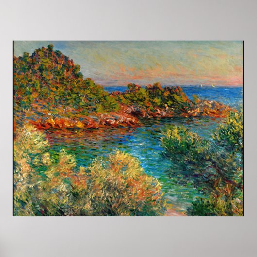 In der Nähe von Monte Carlo, dem berühmten Gemälde Poster (Vorne)