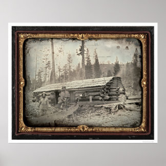 In der Nähe von Sugar Loaf Hill, 1852 von Starkwea Poster